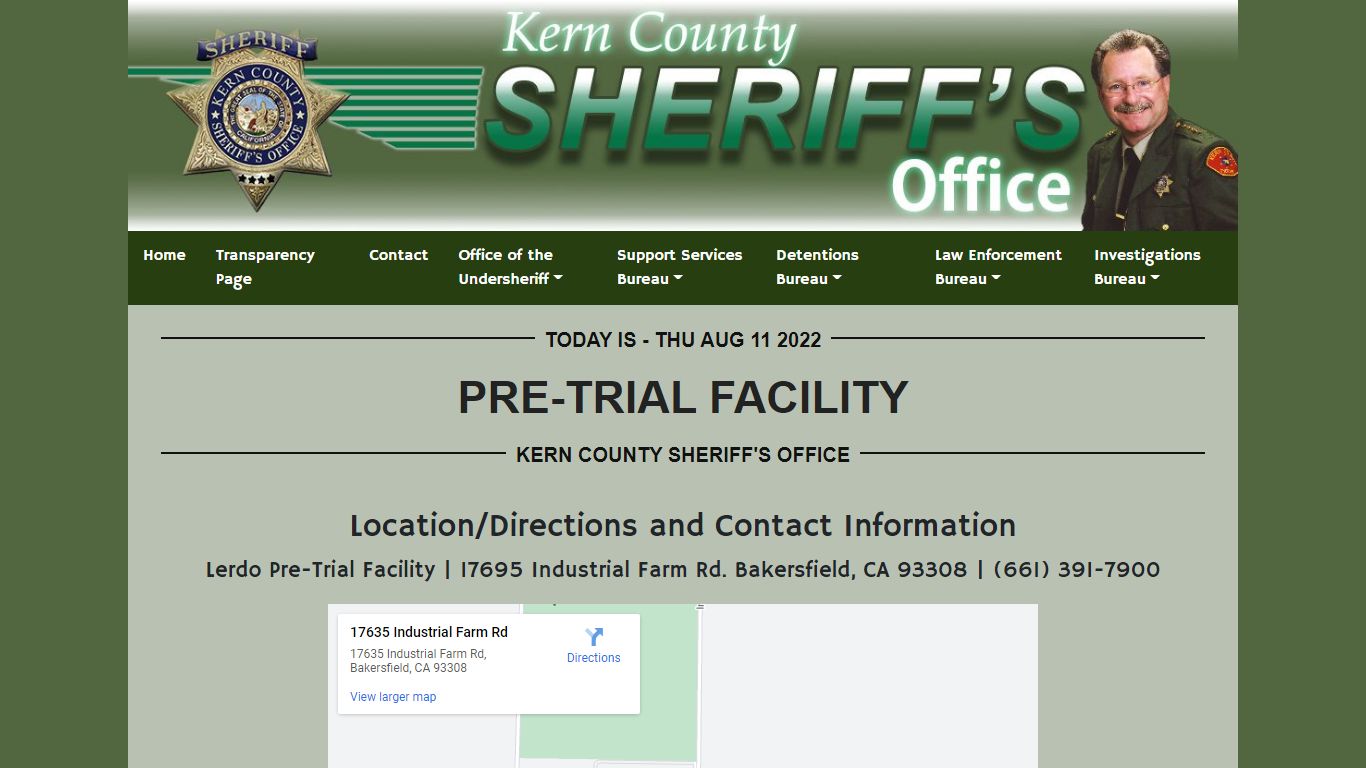 Pre-Trial Facility | KCSO